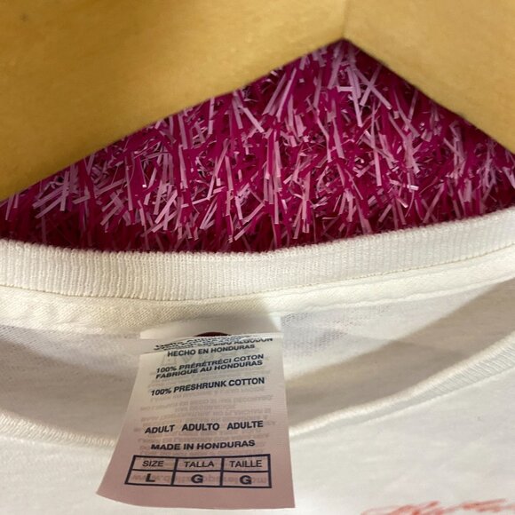 World Renowned Budweiser King Of Beers Crop Top Promo T-Shirt Large - Picture 5 of 6